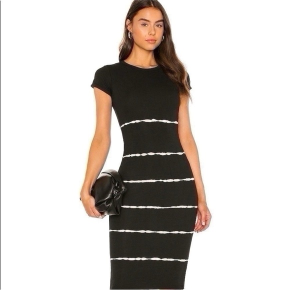 All Saints Niko Stripe Dress - Picture 4 of 4